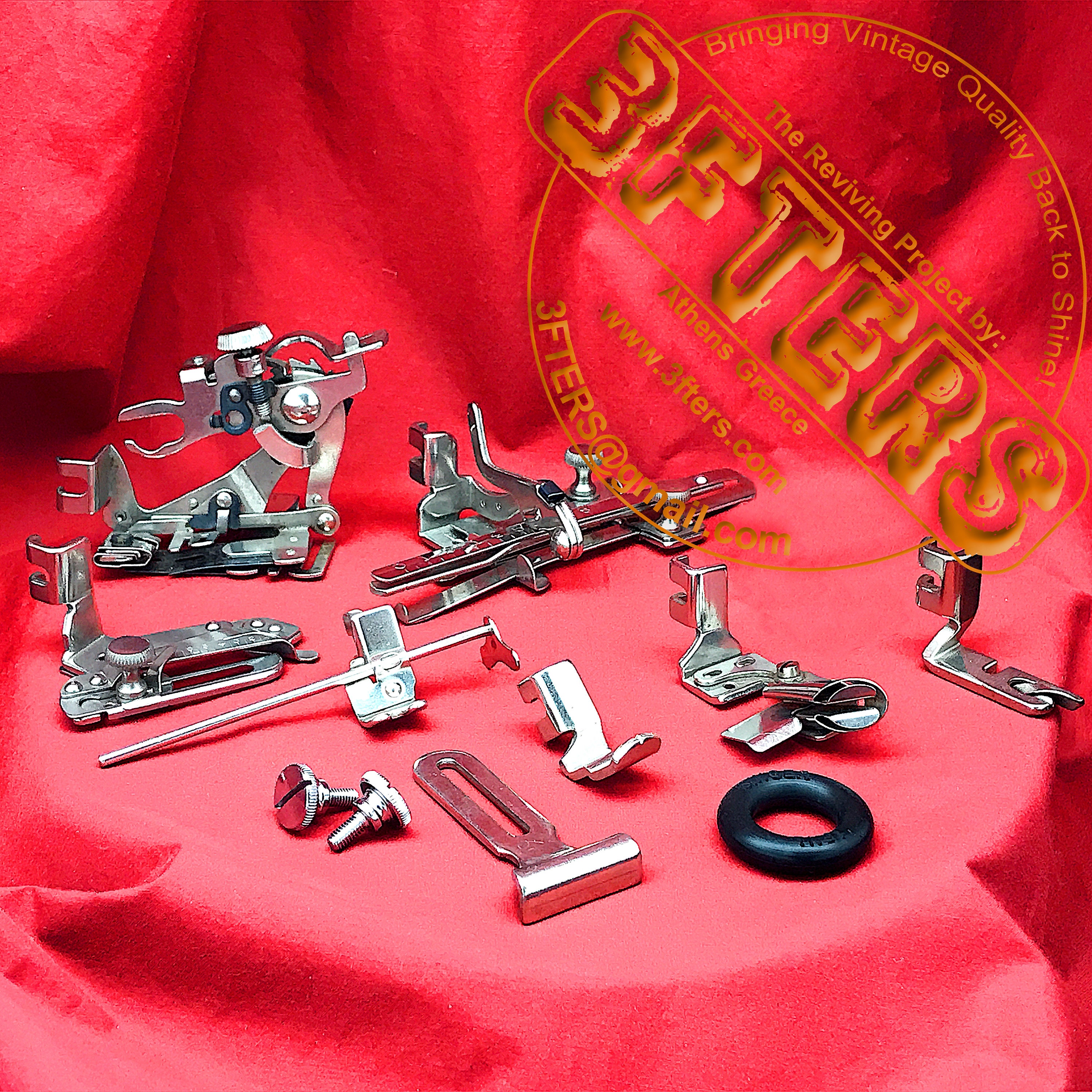 SINGER Attachments Tin Box for 99 99K Low Shank Sewing Machines SIMANCO ...
