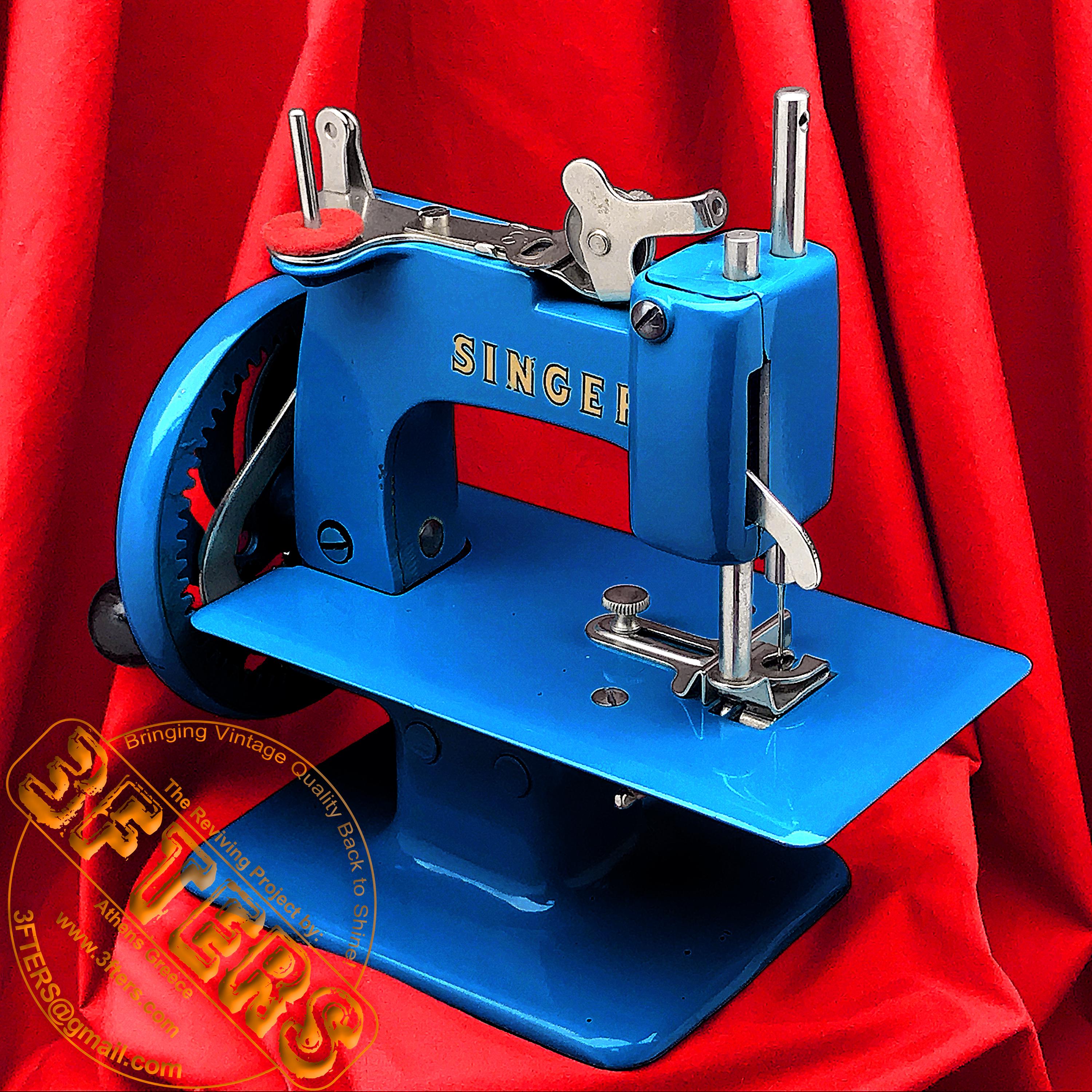 SINGER SEWHANDY 20 ブルー 子供用おもちゃミシン 20-10 3FTERS による