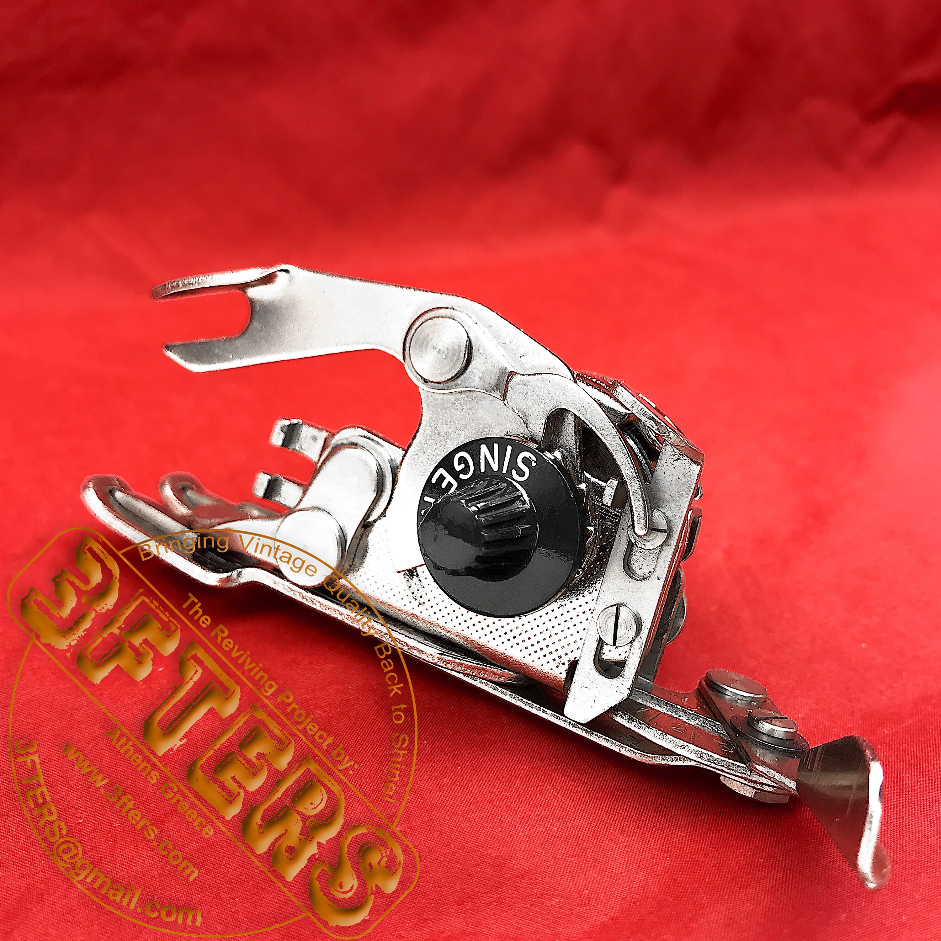 SINGER 160990 SWISS Zig-zag Vintage Attachment Walking Foot