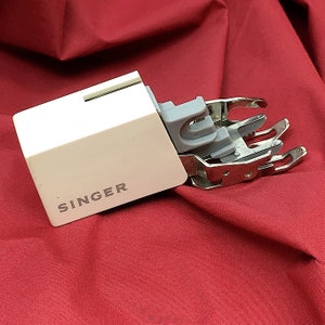 Vintage SINGER Slant Shank Walking Foot Even Feed for 301 400 500 600 700 900 Series