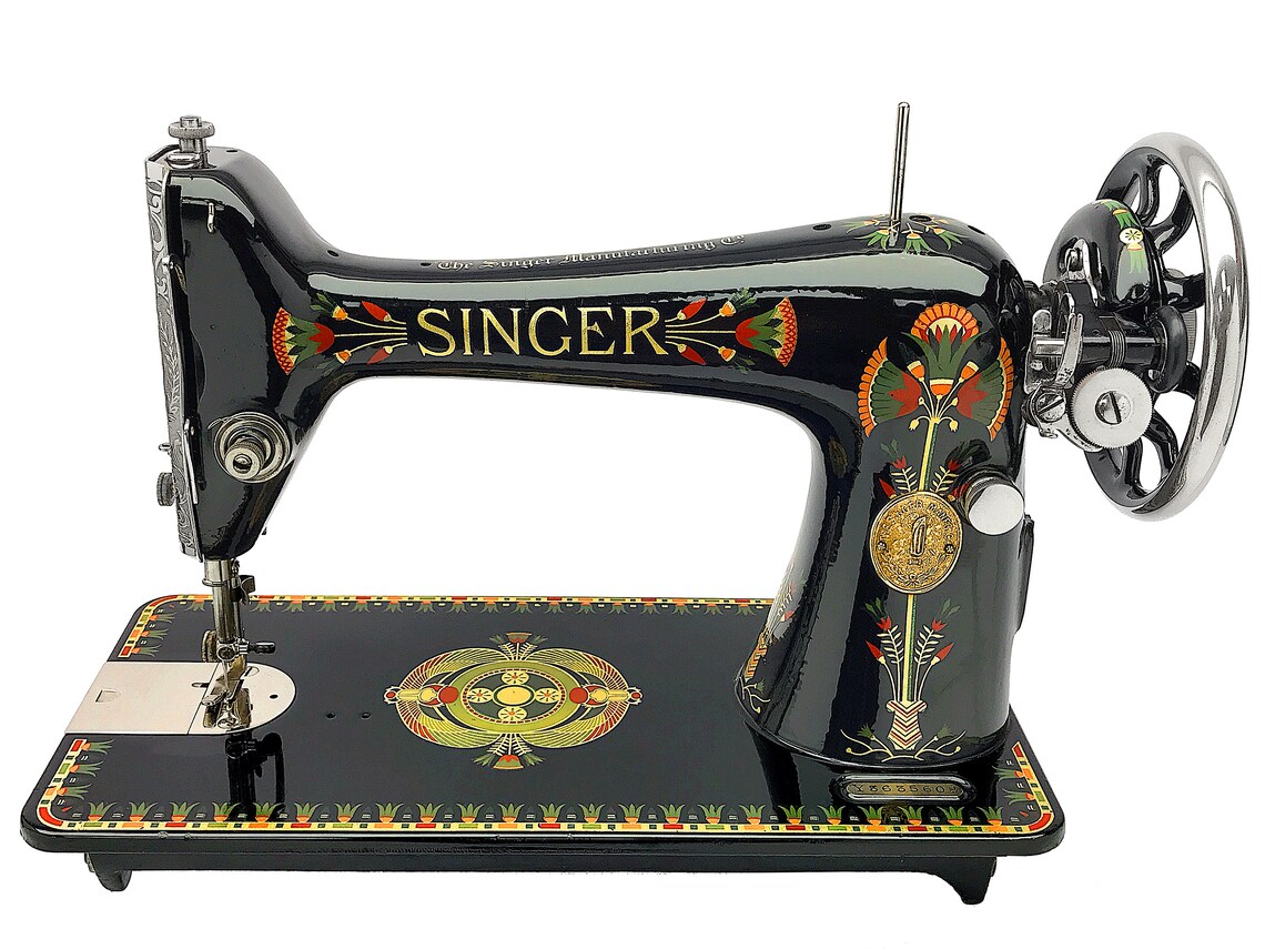 1925 SINGER 66 Lotus 66k Vtg Sewing Machine Restored & Fully Etsy