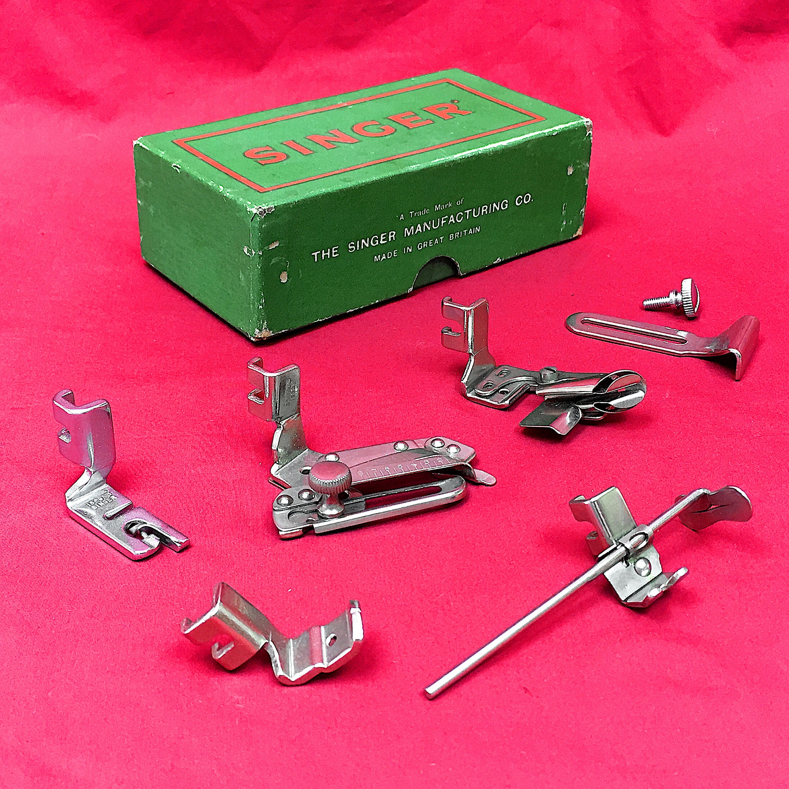 SINGER Attachments Box Set for Low Shank Sewing Machines 15 66 Etsy UK