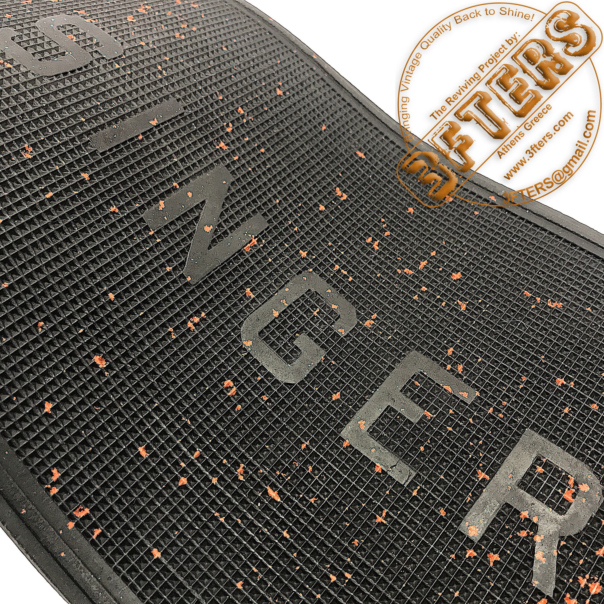 Singer Sewing Mat Vintage SINGER Sewing Machine Rubber Mats for 99 128 15 66 201 201-2 ...