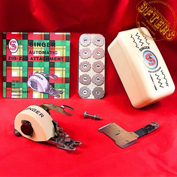 Singer 160991 Swiss Zigzagger Automatic Zigzag Attachment Walking