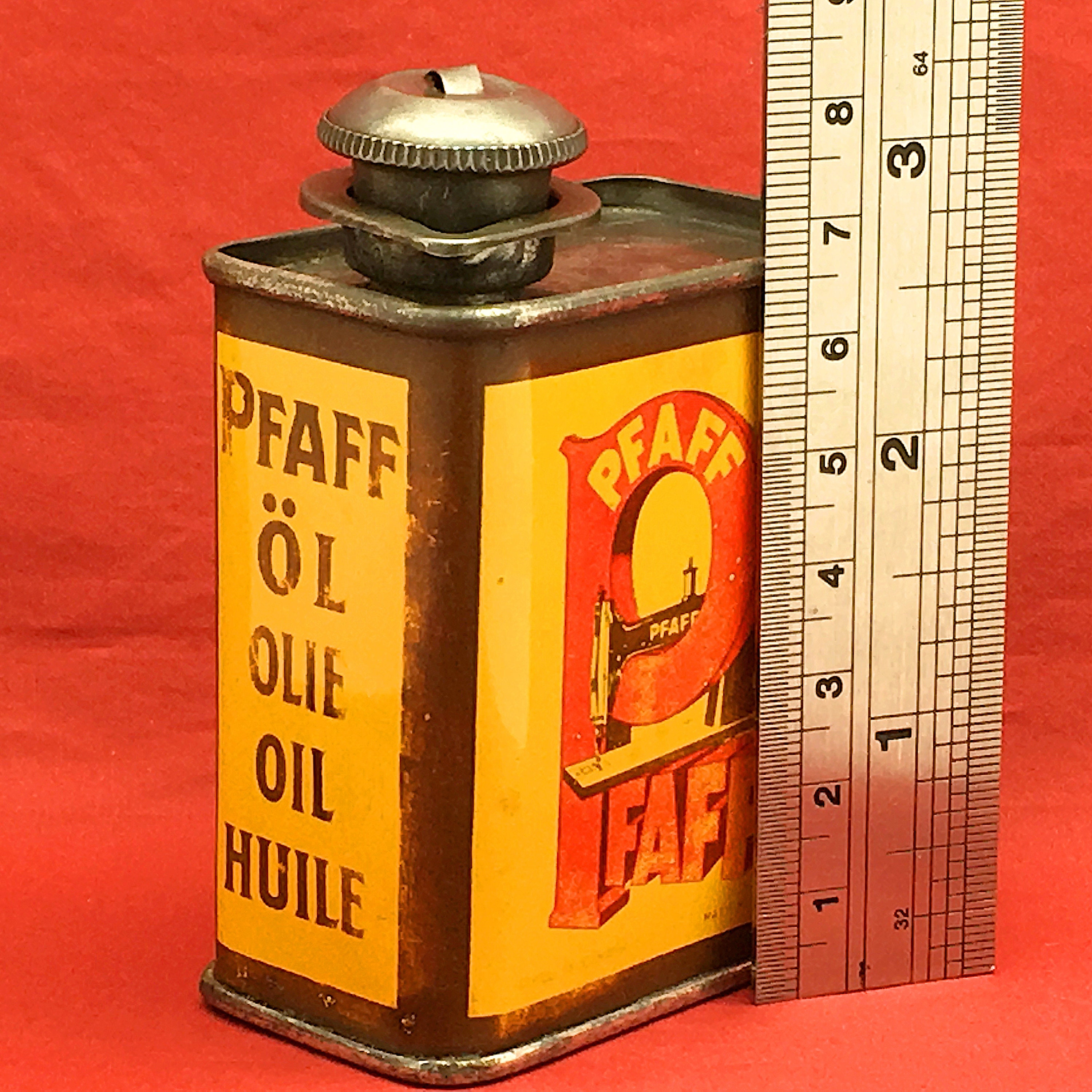 Vintage PFAFF Sewing Machine Oil Can 100ml German Tin Metal Etsy