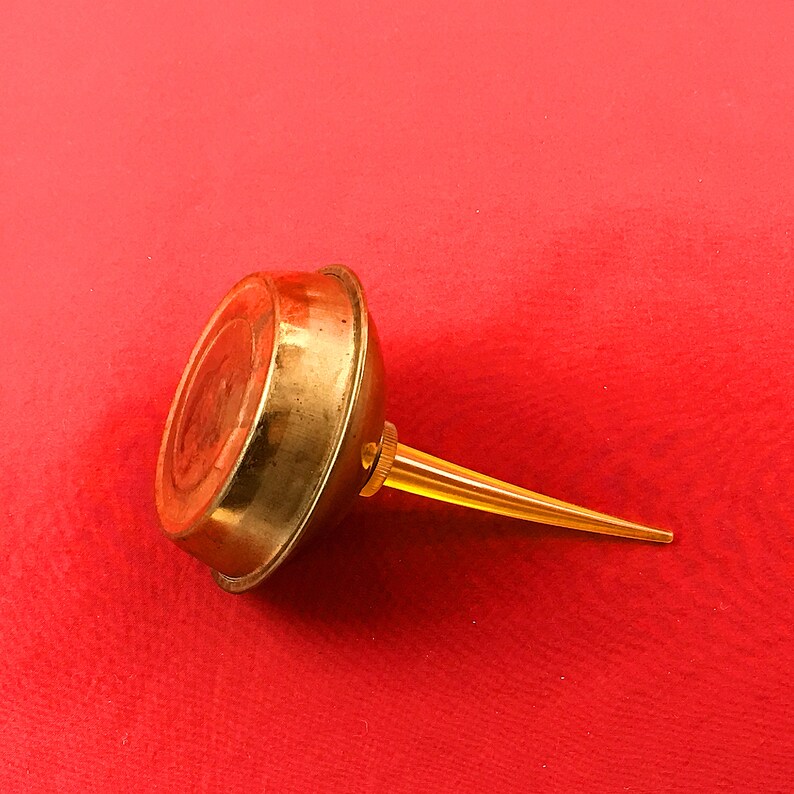 SINGER Sewing Machine Oiler Vintage German Tin Metal Oil Can Etsy