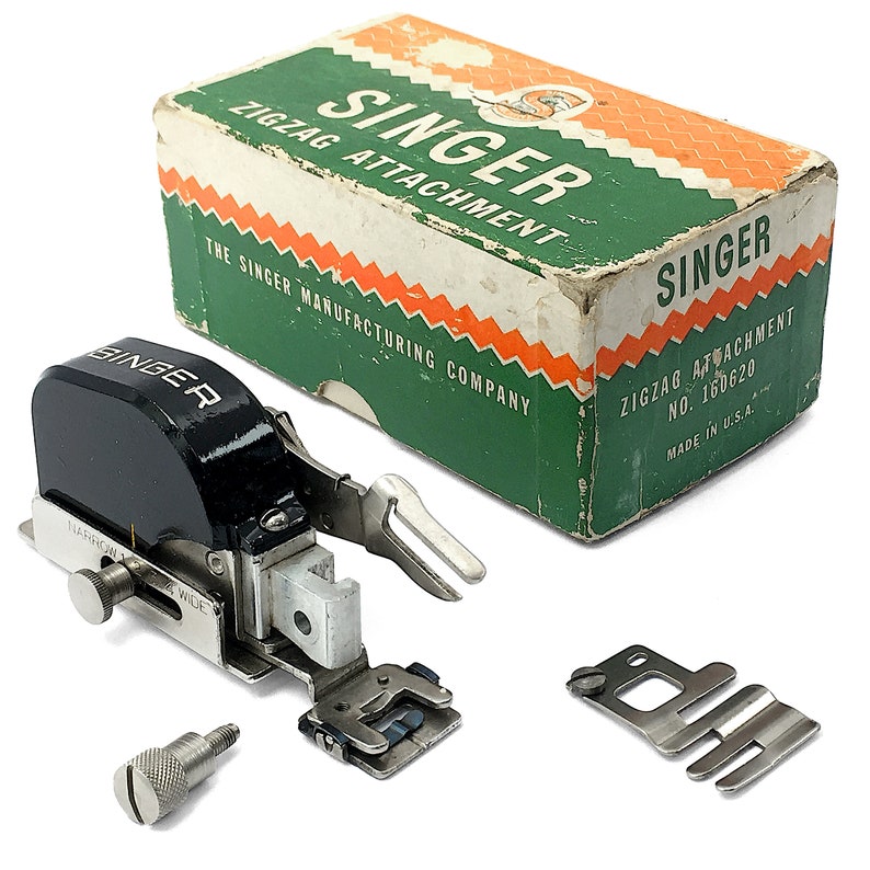 Vtg SINGER Zigzag Attachment 160620 Zigzagger Featherweight Etsy