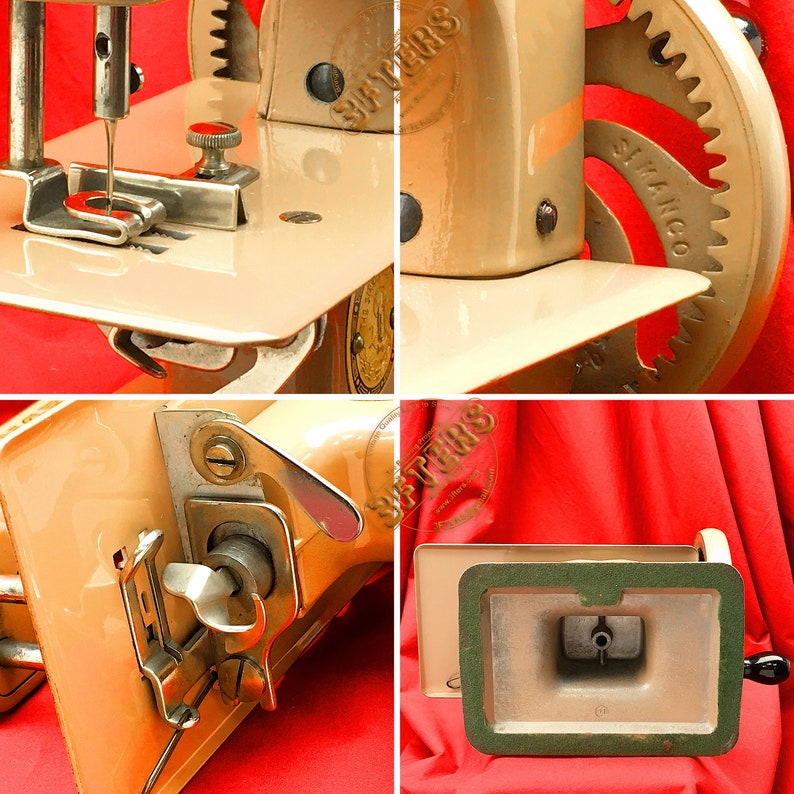 SINGER SEWHANDY 20 Child Toy Sewing Machine 201 Restored & Etsy