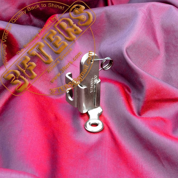 Prensatelas de zurcir con resorte SINGER SIMANCO 121094 para máquinas de coser Featherweight 221 y 222 de 15, 27, 28, 66, 99, 127, 128, 192 y 201