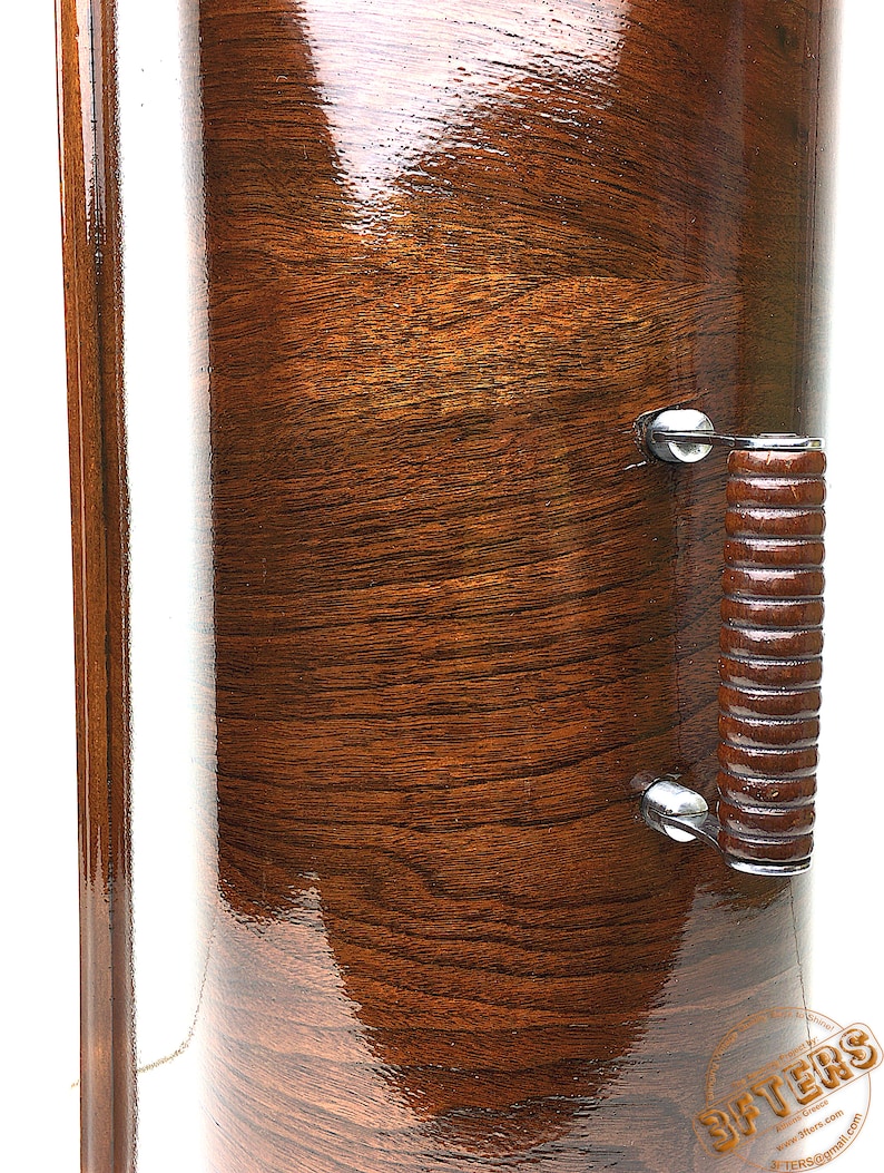 SINGER Sewing Machine Bentwood Carrying Wooden Case Top Cover Lid for 15 15-91 201 201-2 66 316 127 27 Restored by 3FTERS image 9