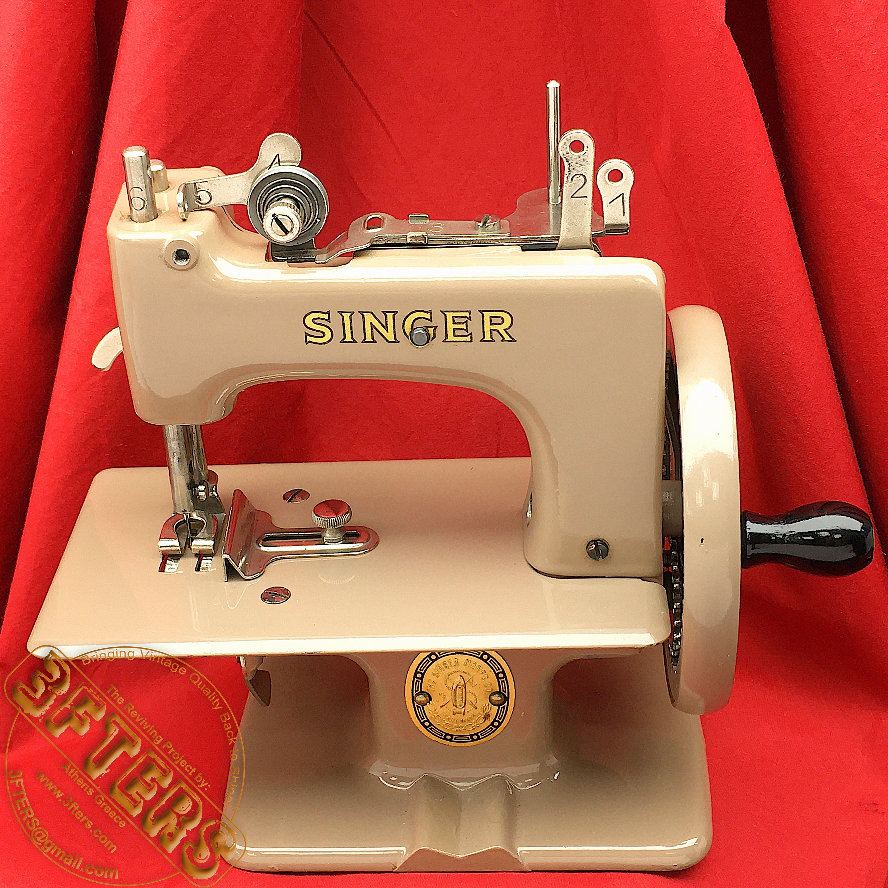 Vintage Kids Singer Sewing Machine -  Sweden