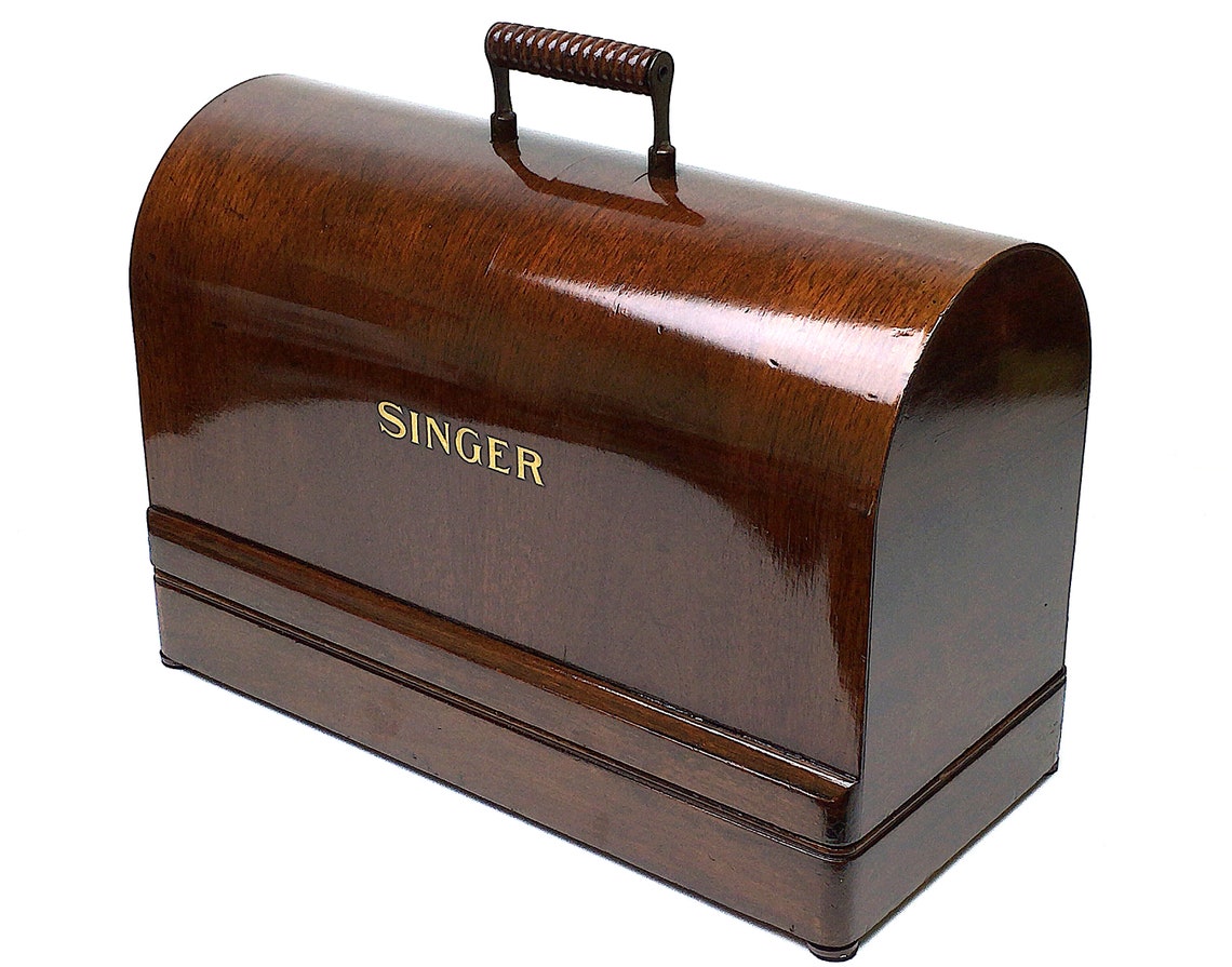SINGER Sewing Machine Bentwood Wooden Carrying Case for 99k 28 Etsy