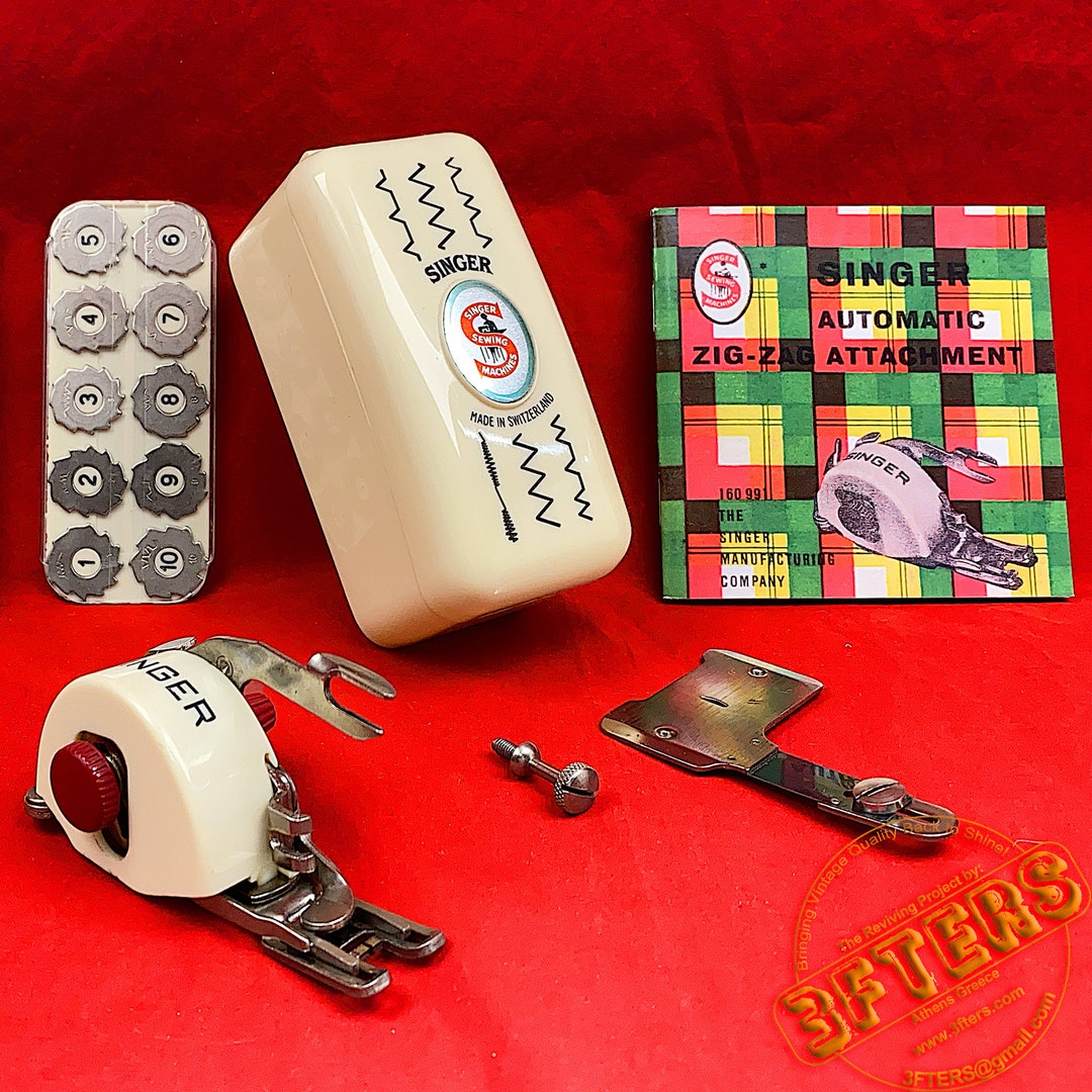 Singer 160991 Swiss Zigzagger Automatic Zigzag Attachment Etsy