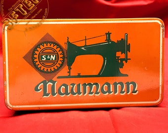 NAUMANN Vintage Accessories Attachments Tin Box Germany