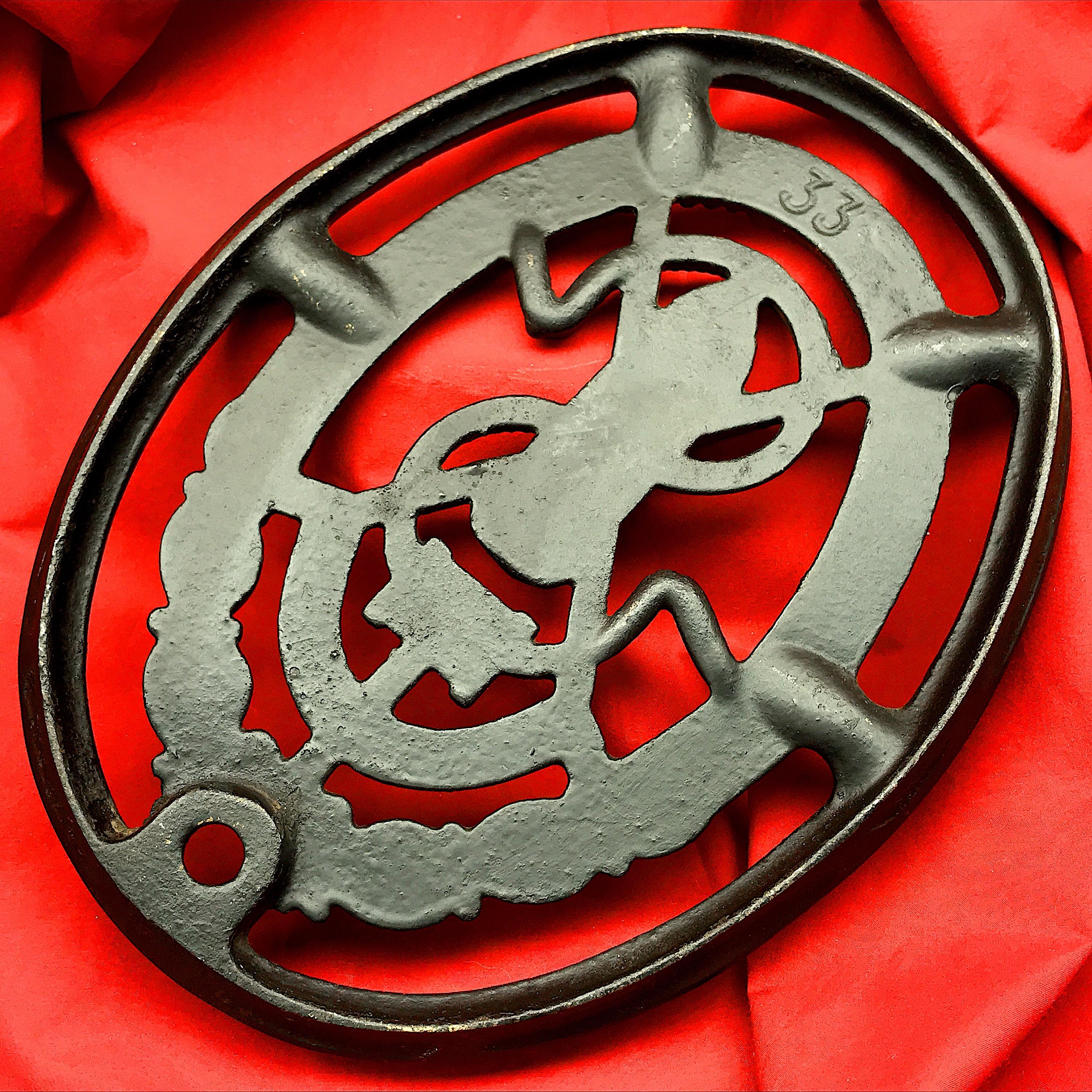 SINGER Ornamental Logo Badge Emblem Sewing Machine Treadle Etsy