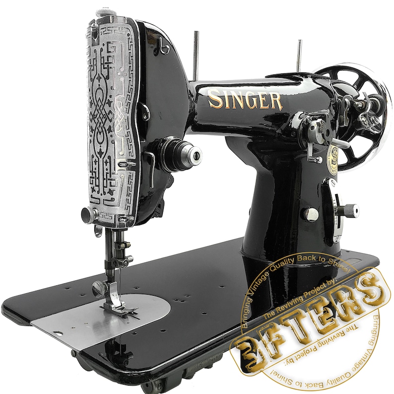 SINGER 206 Heavy Duty Zig Zag Sewing Machine Restored Serviced by ...