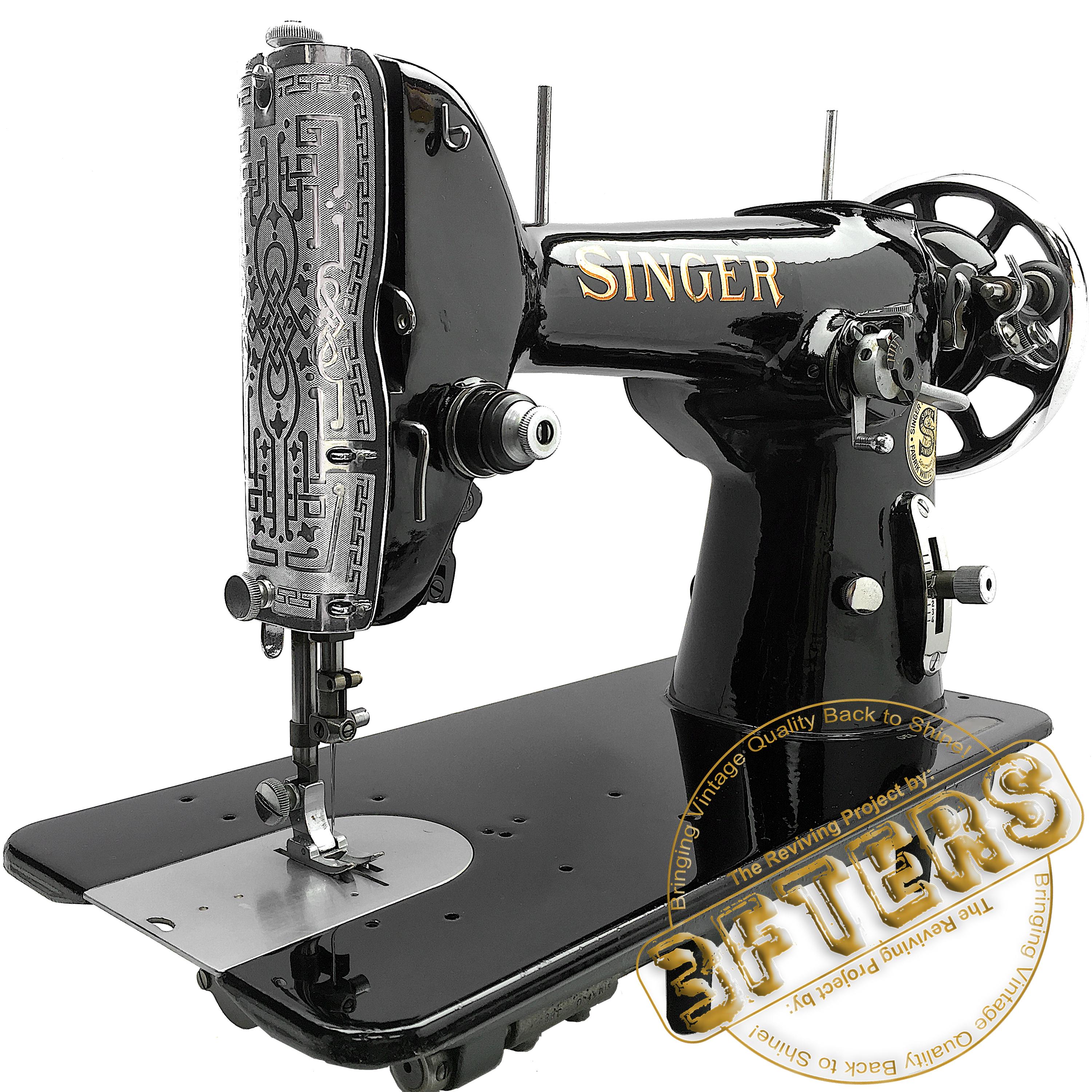SINGER 206 Heavy Duty Zig Zag Sewing Machine Restored Serviced by ...