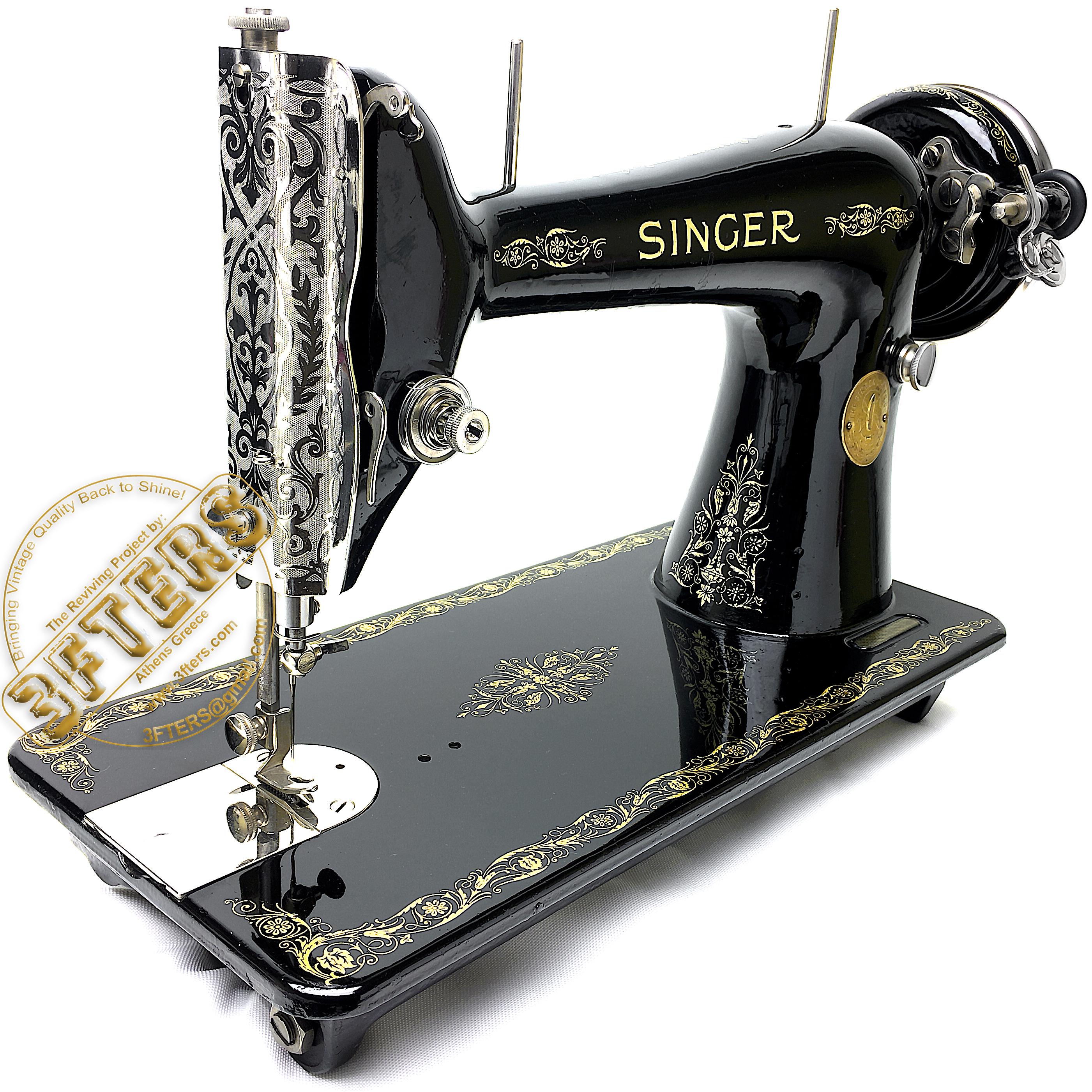 1923 SINGER 66 66k Vintage Sewing Machine Fully Serviced