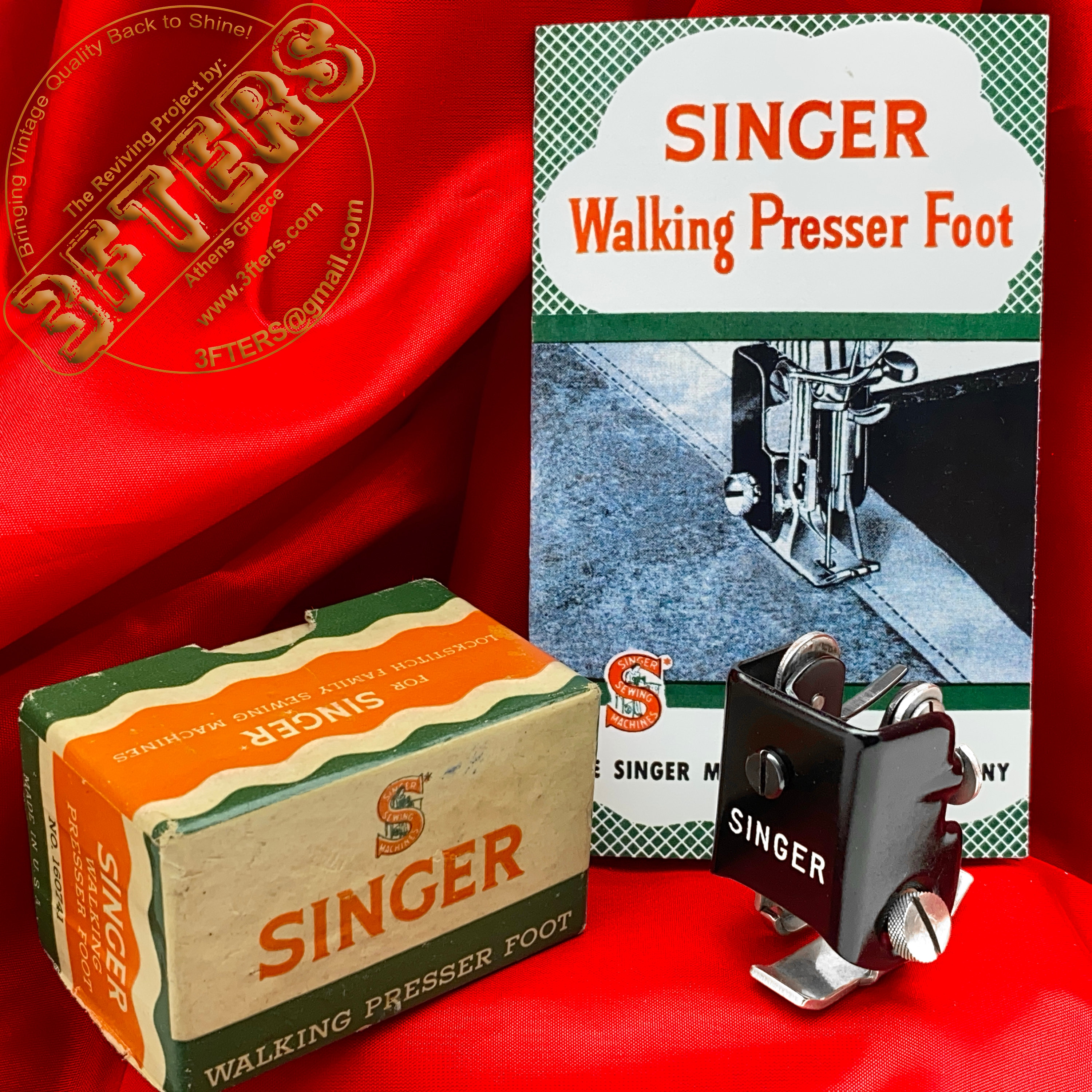 SINGER Penguin Walking Presser Foot 160741 Sewing Machine