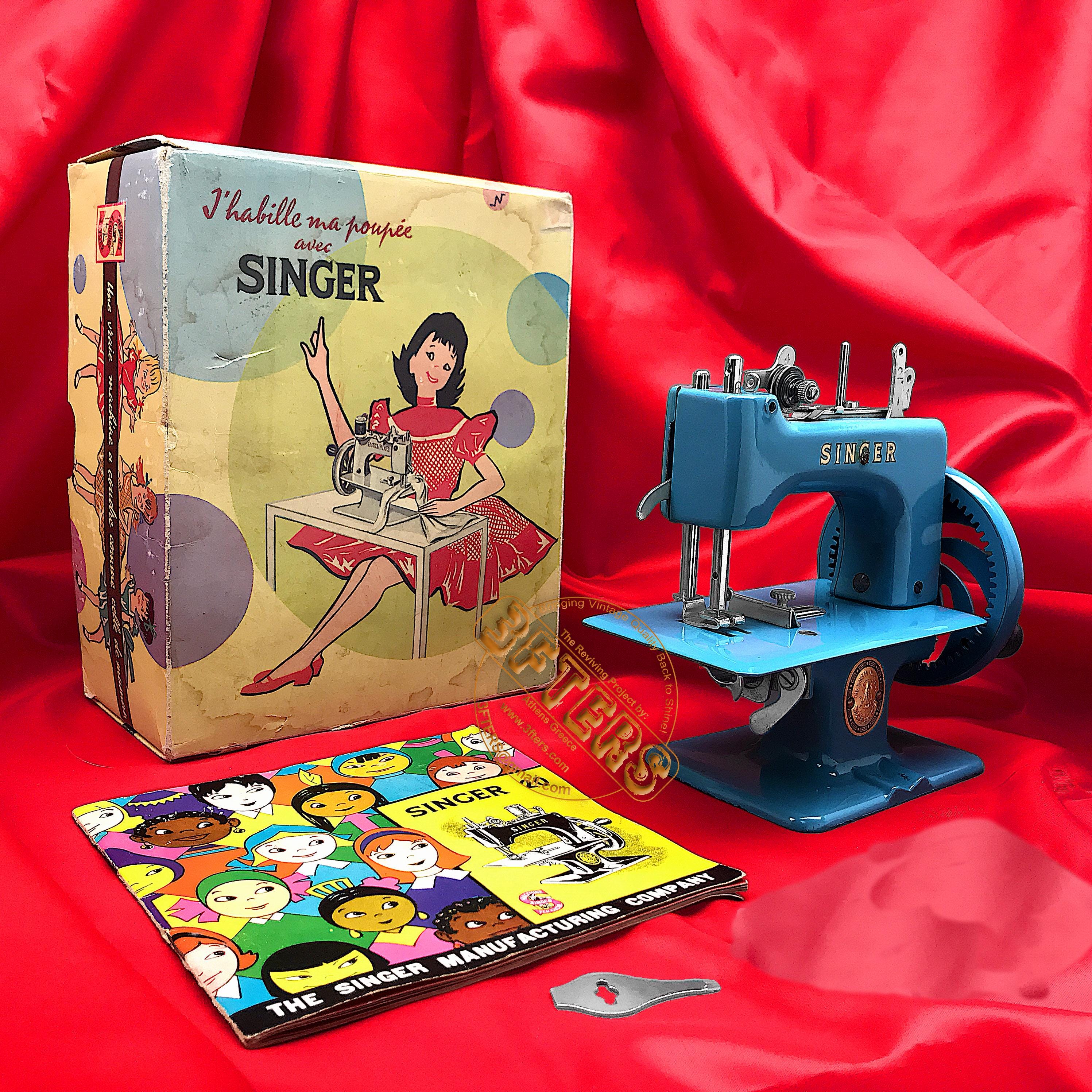 SINGER SEWHANDY 20 ブルー 子供用おもちゃミシン 20-10 3FTERS による