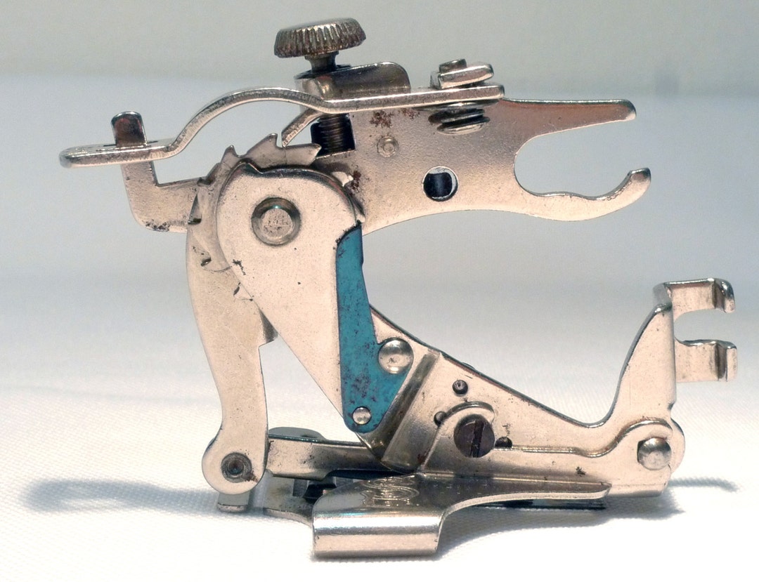 Vintage SIMANCO SINGER Ruffler Low Shank Sewing Machine Attachment Foot ...