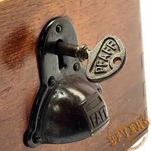 Vintage PFAFF Key for Sewing Machine Bentwood Case Cover or Treadle Table Drawers