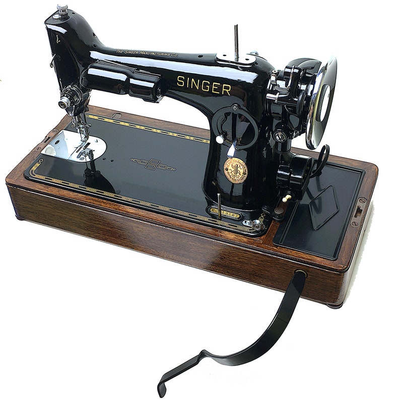 SINGER Sewing Machine wooden Base & Knee Lever Controller for | Etsy