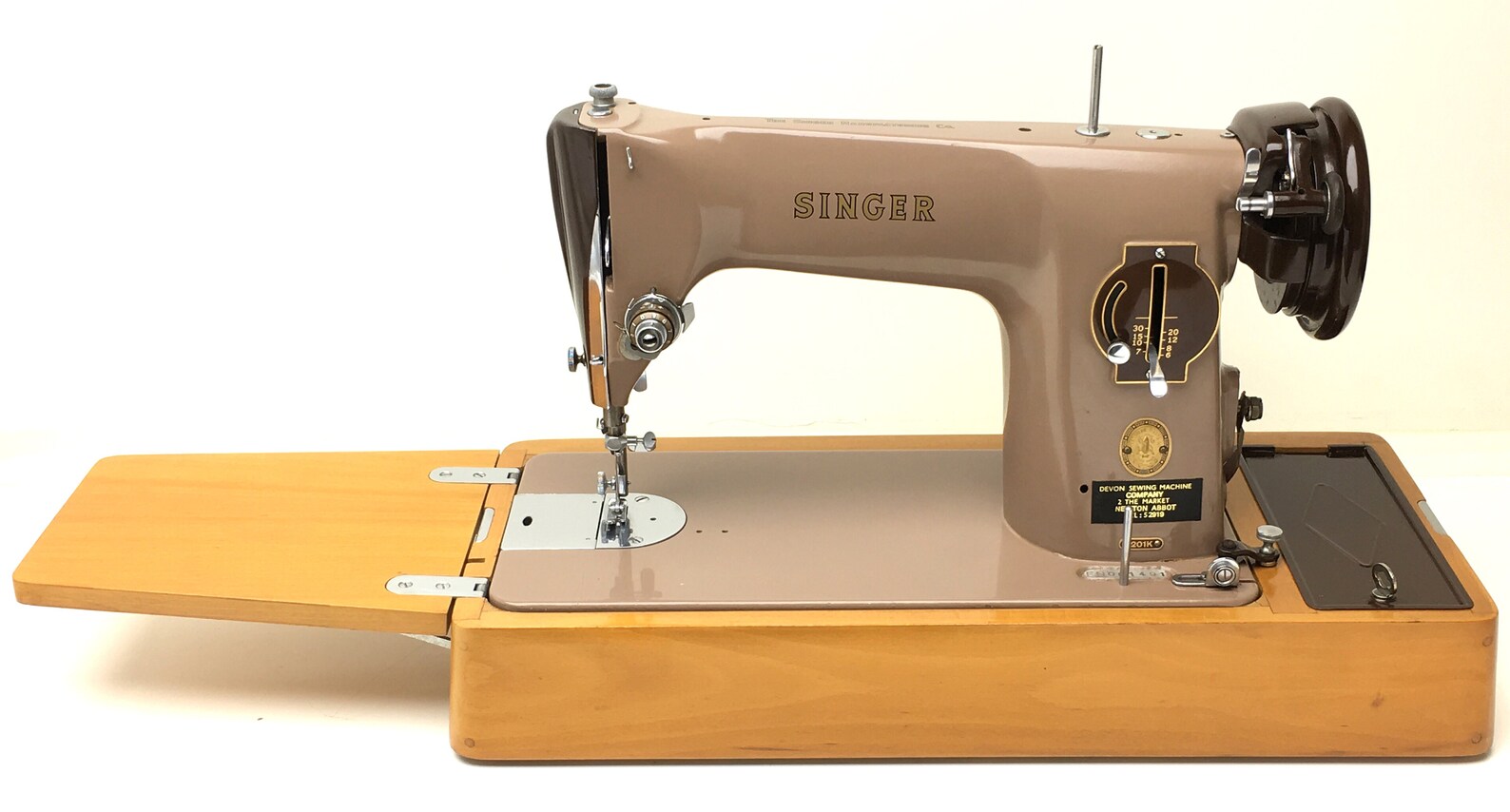 SINGER Sewing Machine Full Size Wooden Base & Extension Board Etsy Canada