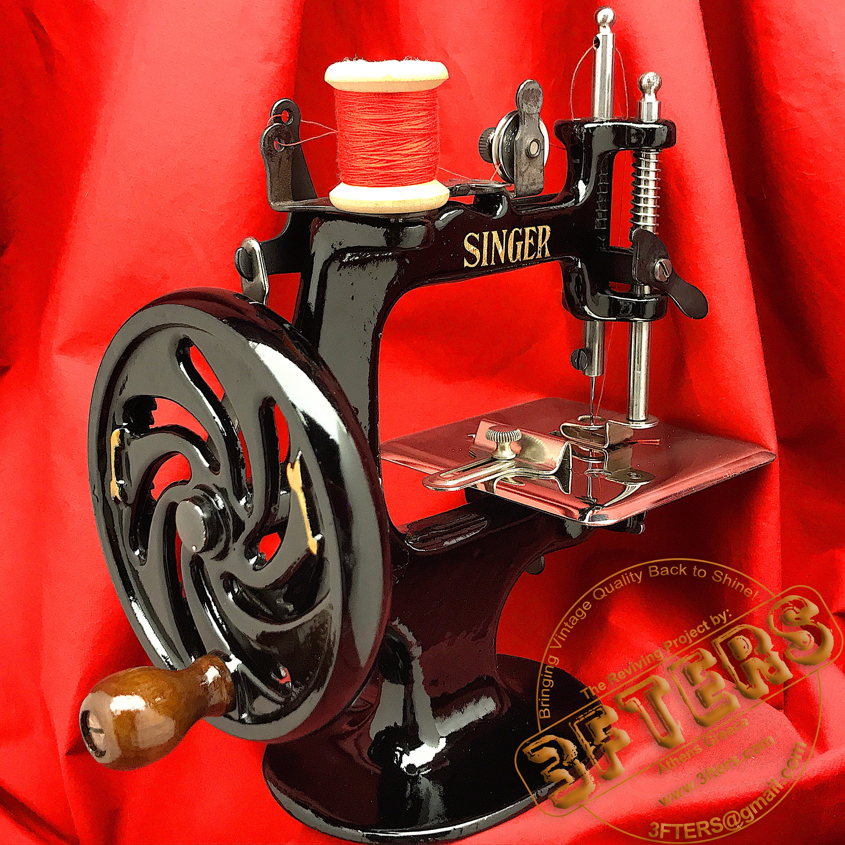 ドイツ製 SINGER 20 1920年代 子供用おもちゃミシン 20-1 Blackside 20