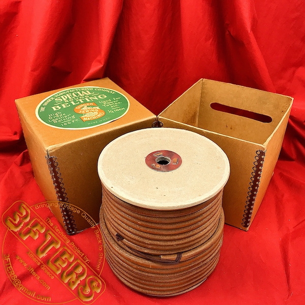 Vintage Singer Sewing Machine Belt Etsy