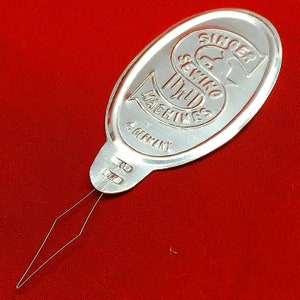 Authentic SINGER 161307 Bow Wire Needle Threader Sewing Machine or Hand Insertion Tool German