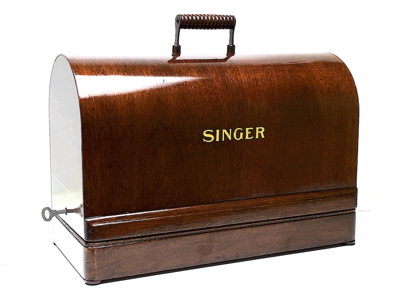 SINGER Sewing Machine Bentwood Wooden Carrying Case for 99k 28 Etsy