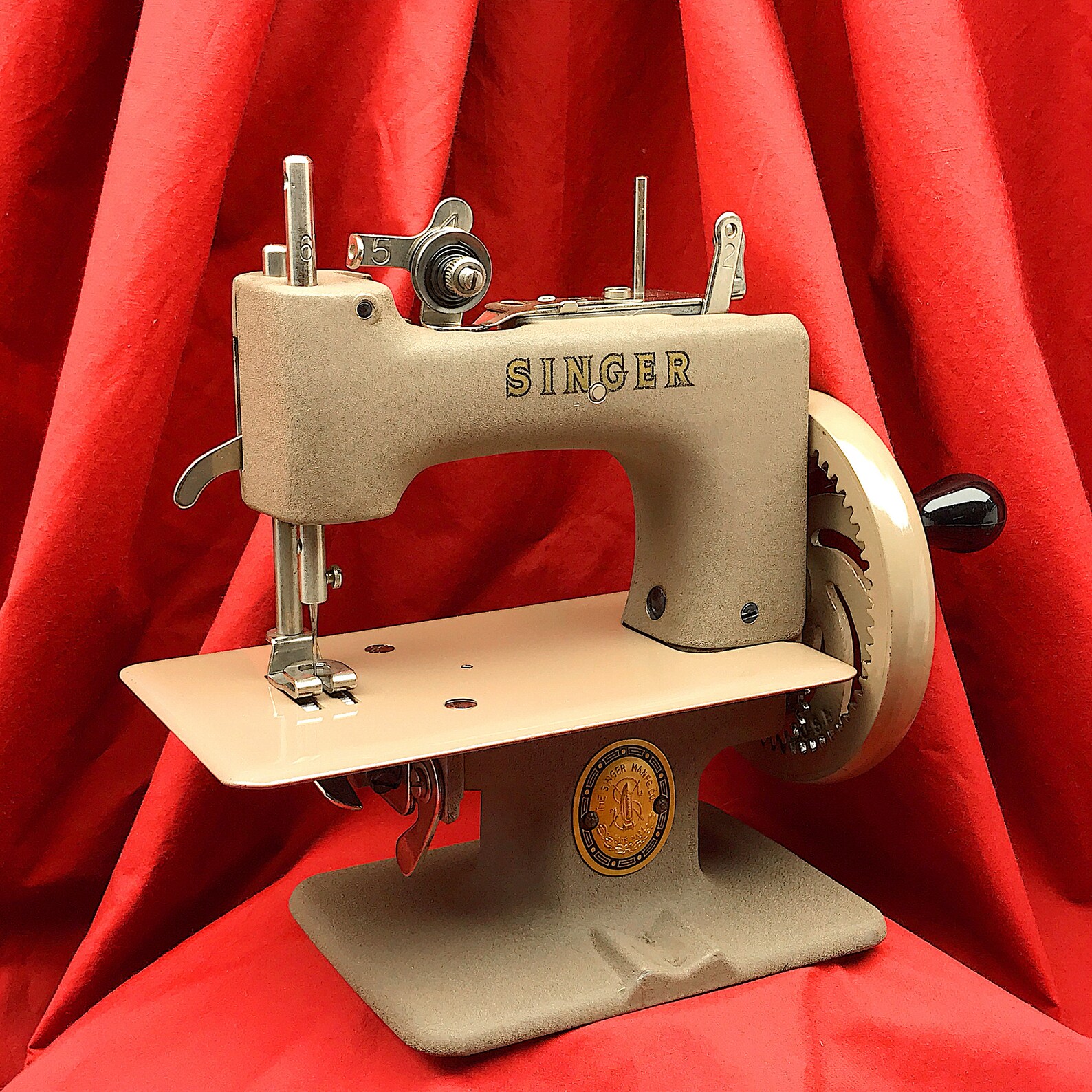SINGER SEWHANDY 20 Child Toy Sewing Machine 201 Restored & Etsy