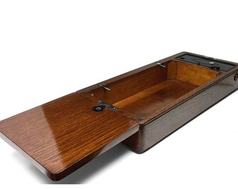 SINGER Máquina de coser Base de madera y tabla de extensión para 15 15-91 66 201 201-2 Restaurada por 3FTERS