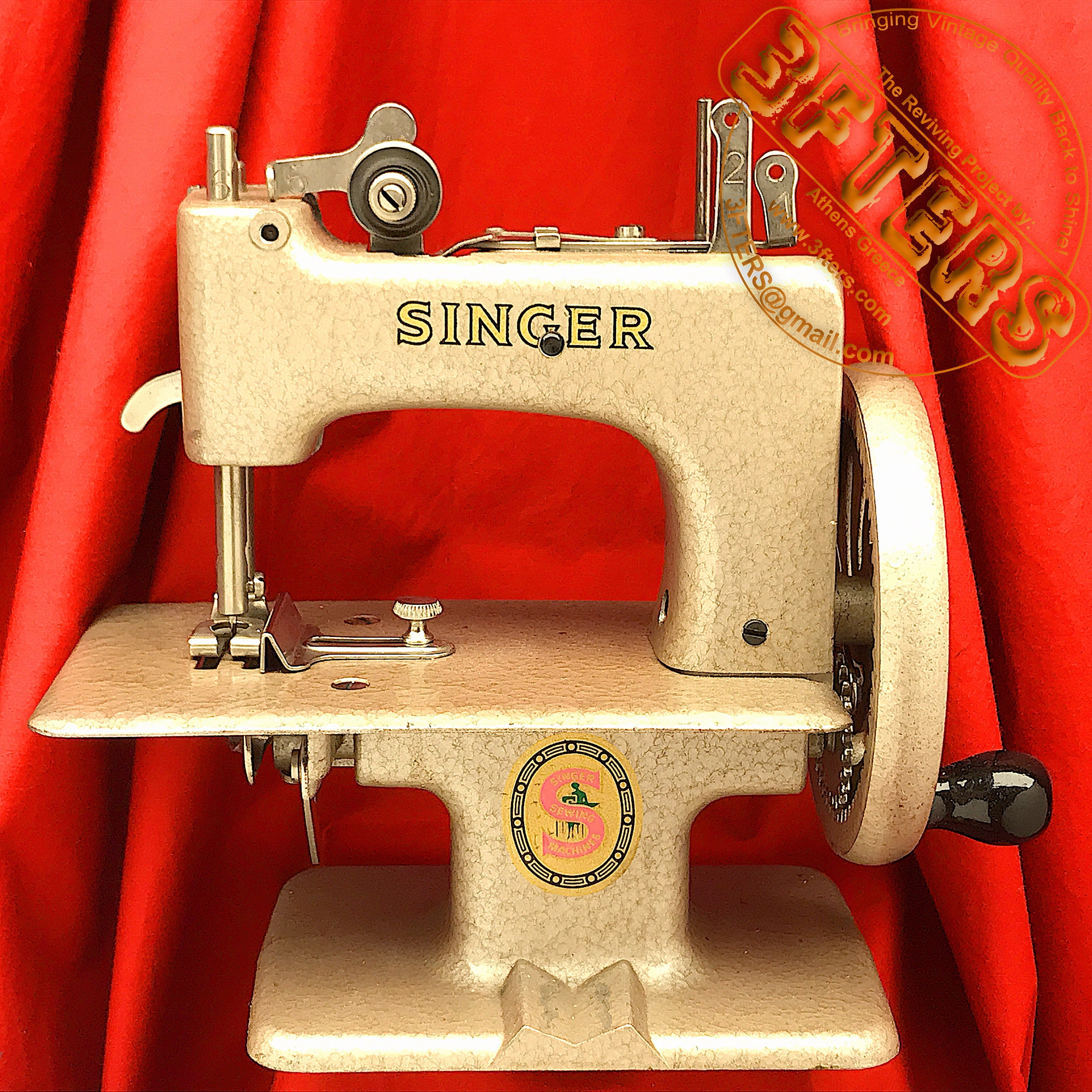 GOLD SINGER SEWHANDY 20 子供用おもちゃミシン 20-10 3FTERS による