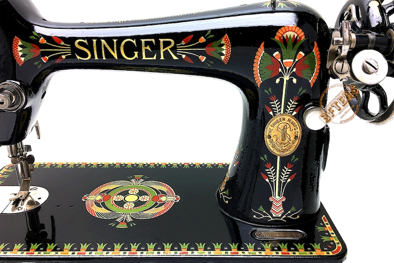 SINGER 66k Lotus Sewing Machine Restored & Serviced by 3FTERS - Etsy