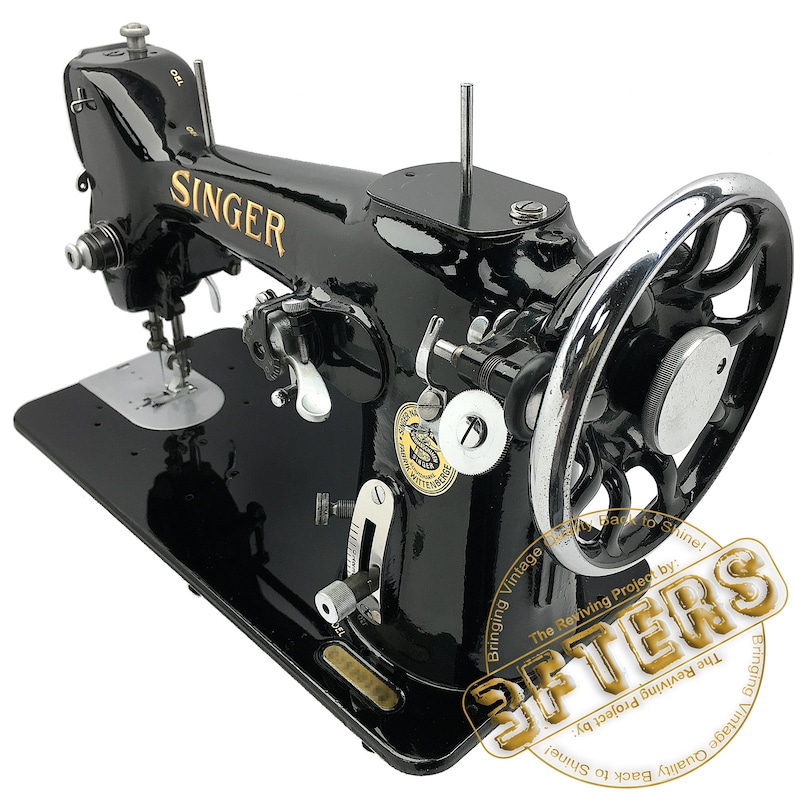 SINGER 206 Heavy Duty Zig Zag Sewing Machine Restored Serviced by ...