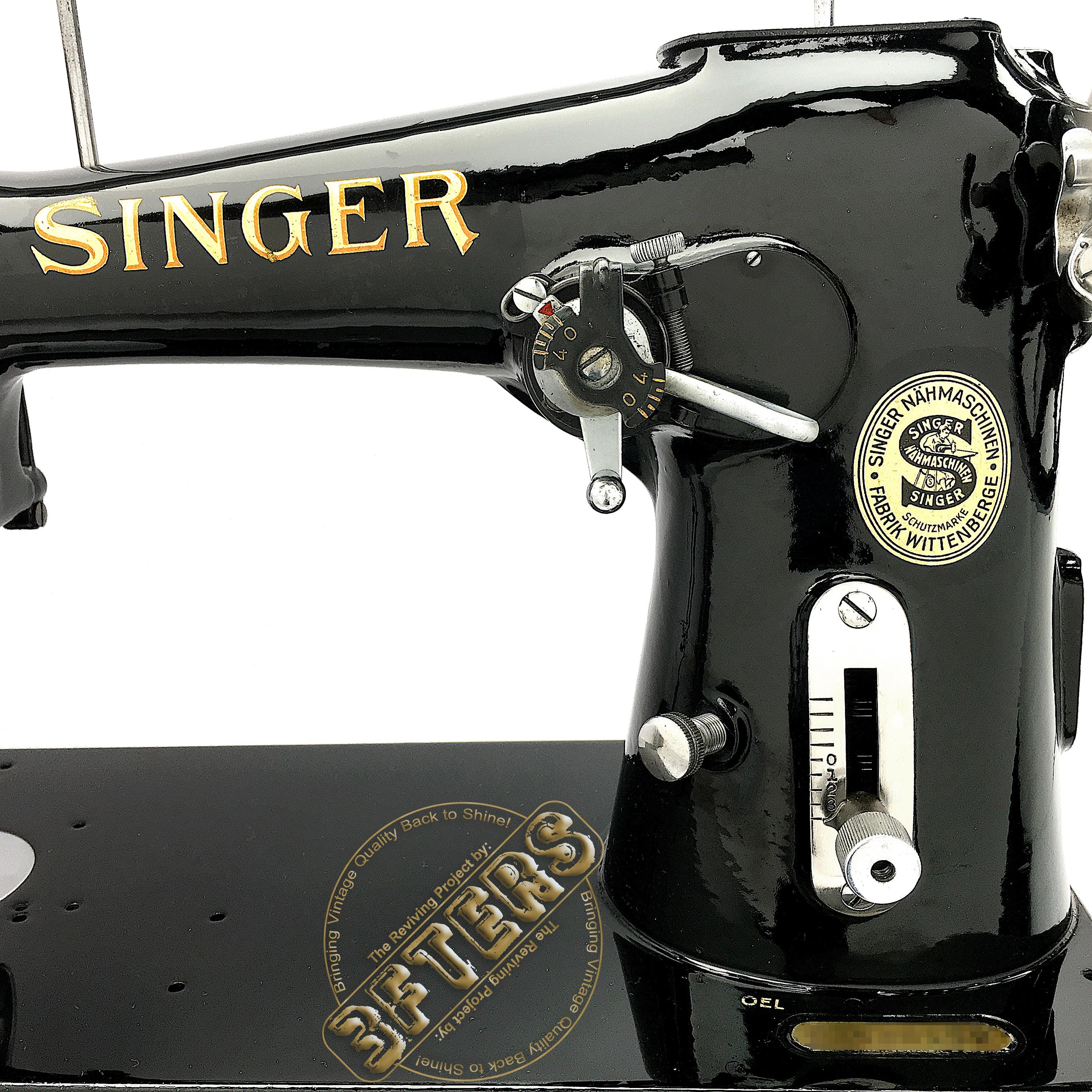 SINGER 206 Heavy Duty Zig Zag Sewing Machine Restored Serviced by ...