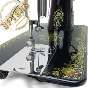SINGER 15 Tiffany Gingerbread Heavy Duty VTG Sewing Machine Restored ...