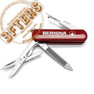 廃盤レア BERNINA WENGER VICTORINOX ミシン スイス製ポケットナイフ ミニ