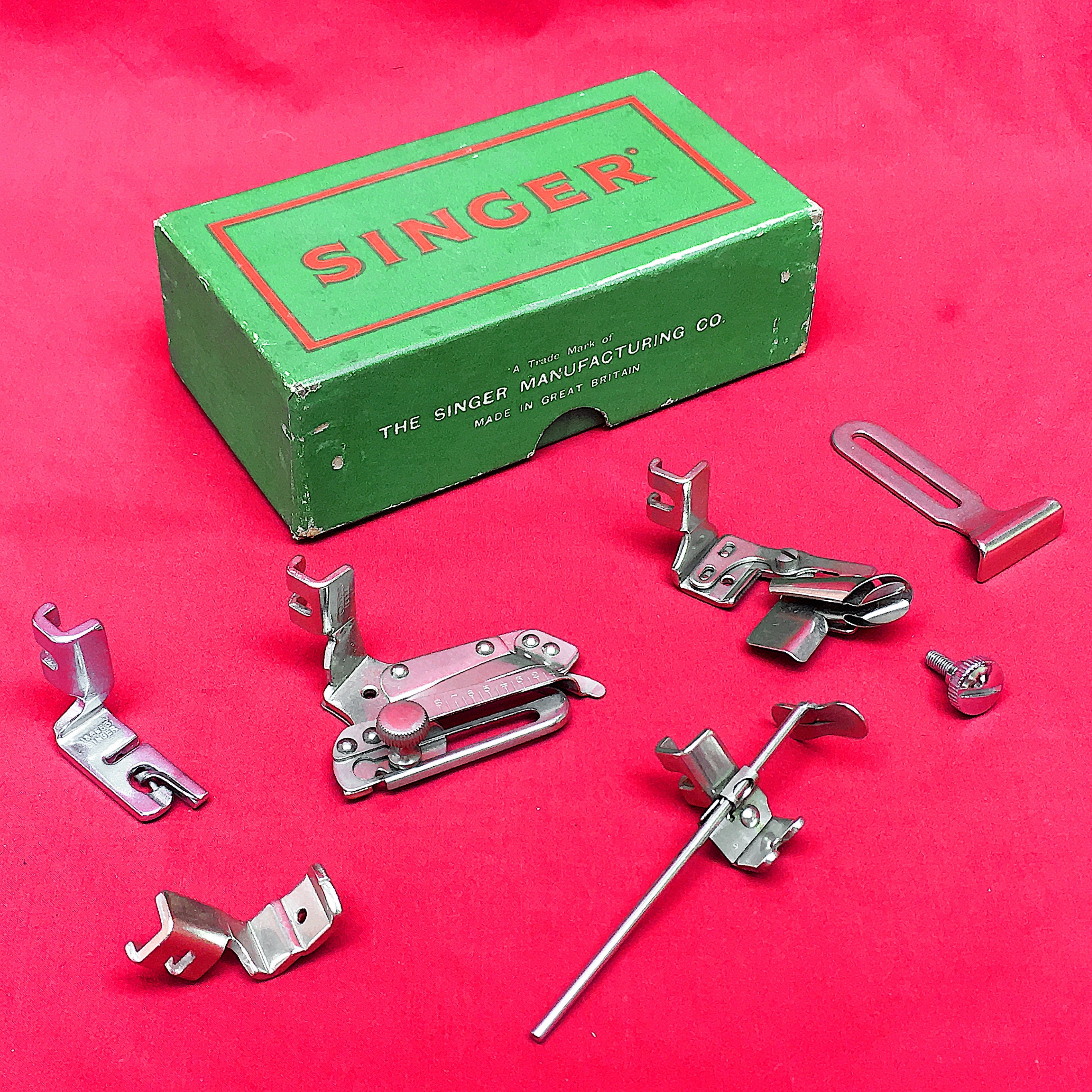 SINGER Attachments Box Set for Low Shank Sewing Machines 15 66 Etsy UK