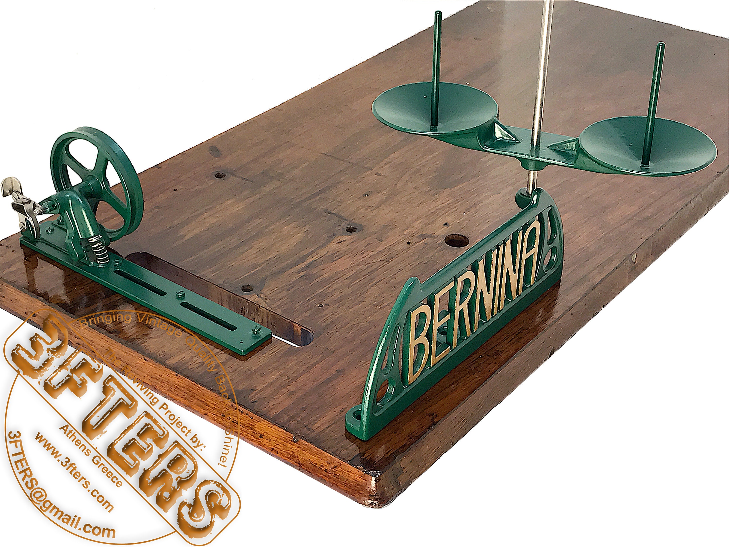 BERNINA Industrial Sewing Machine Treadle Table Thread Stand Etsy