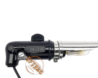 SINGER Symaskinslampa för 15 66 99 201 206 215 306 319 Restaurerad av 3FTERS