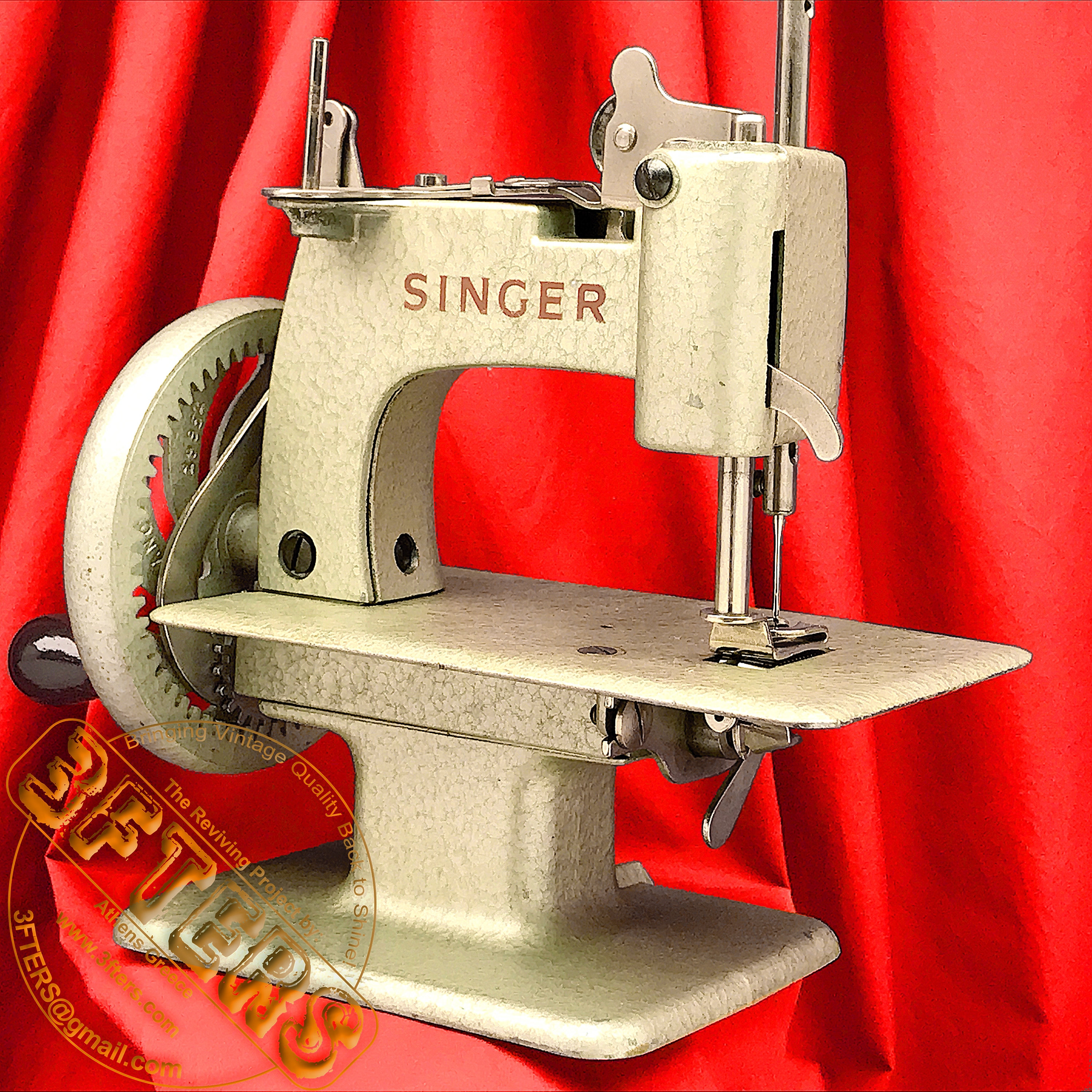 SINGER SEWHANDY 20 子供用おもちゃミシン 20-10 グリーン 3FTERS