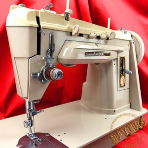 SINGER 402G Vtg ZigZag Treadle Sewing Machine Restored & Serviced by 3FTERS