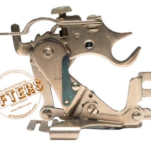 All Metal Vintage SIMANCO SINGER 86642 Ruffler Sewing Machine Attachment Foot