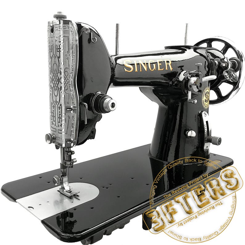SINGER 206 Heavy Duty Zig Zag Sewing Machine Restored Serviced by ...