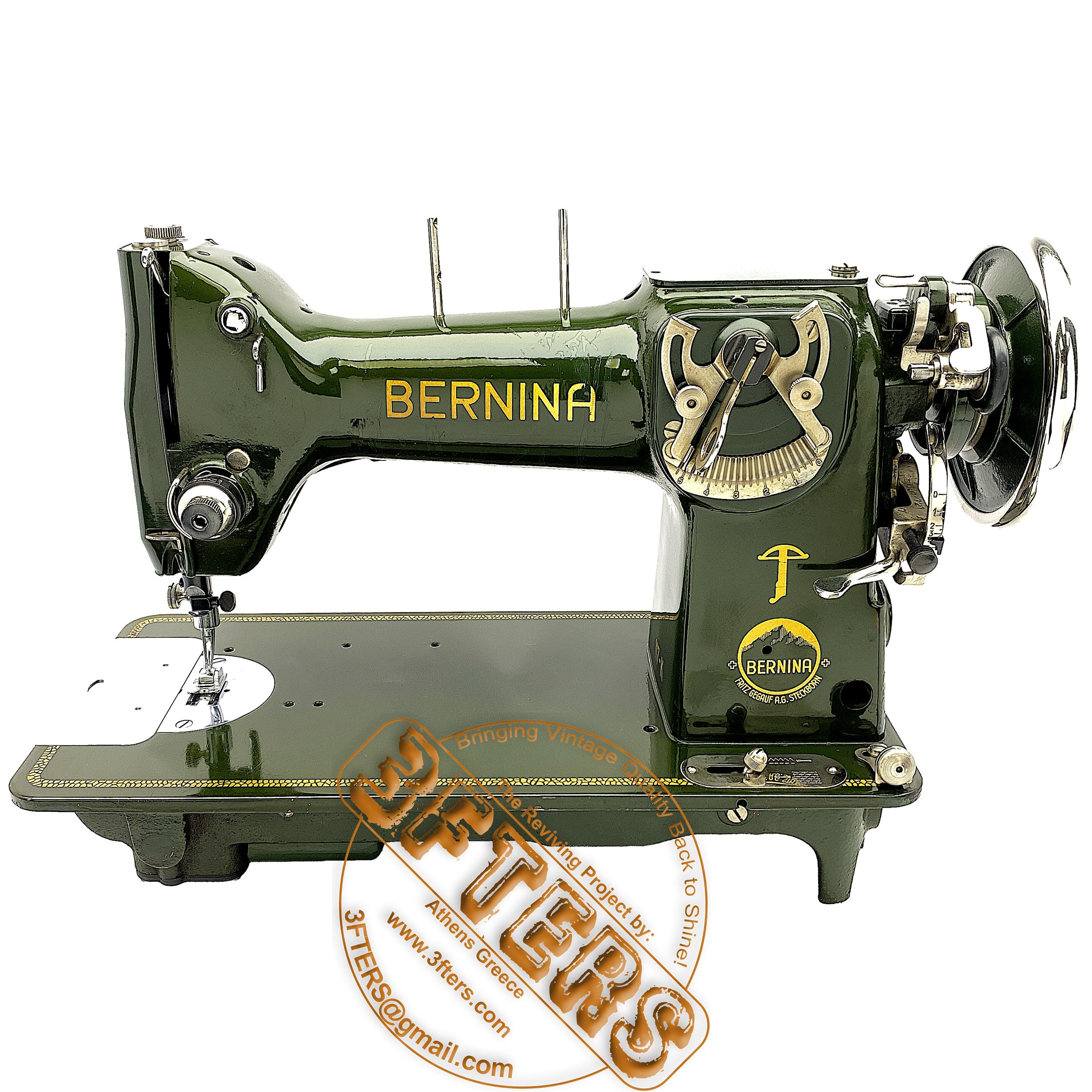 VTG BERNINA KL 117-K Heavy Duty Zig Zag Sewing Machine Restored