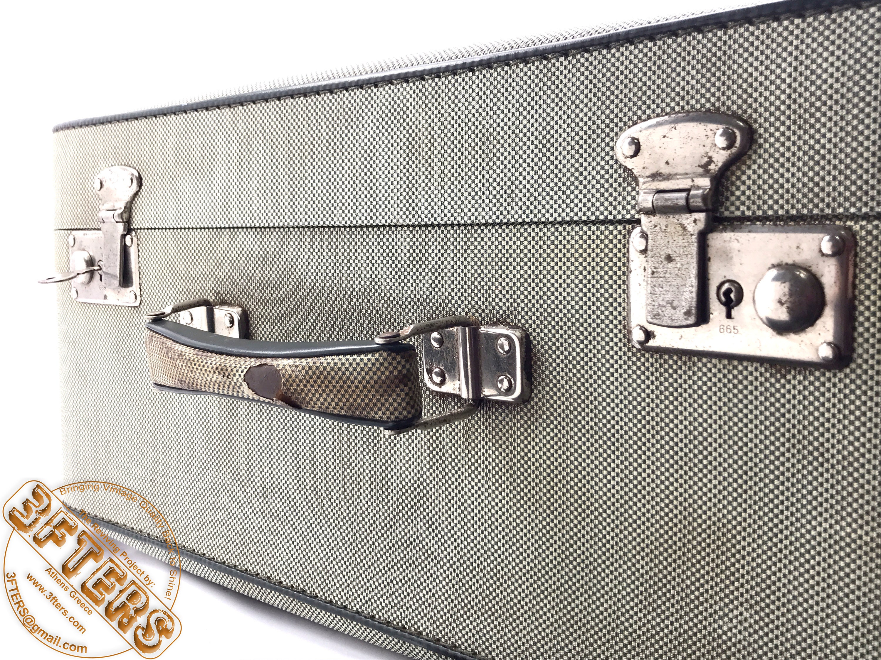 VTG German SINGER Sewing Machine Case & Base With Extension