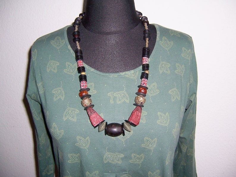 Africa style, necklace, ethno Shaman image 1